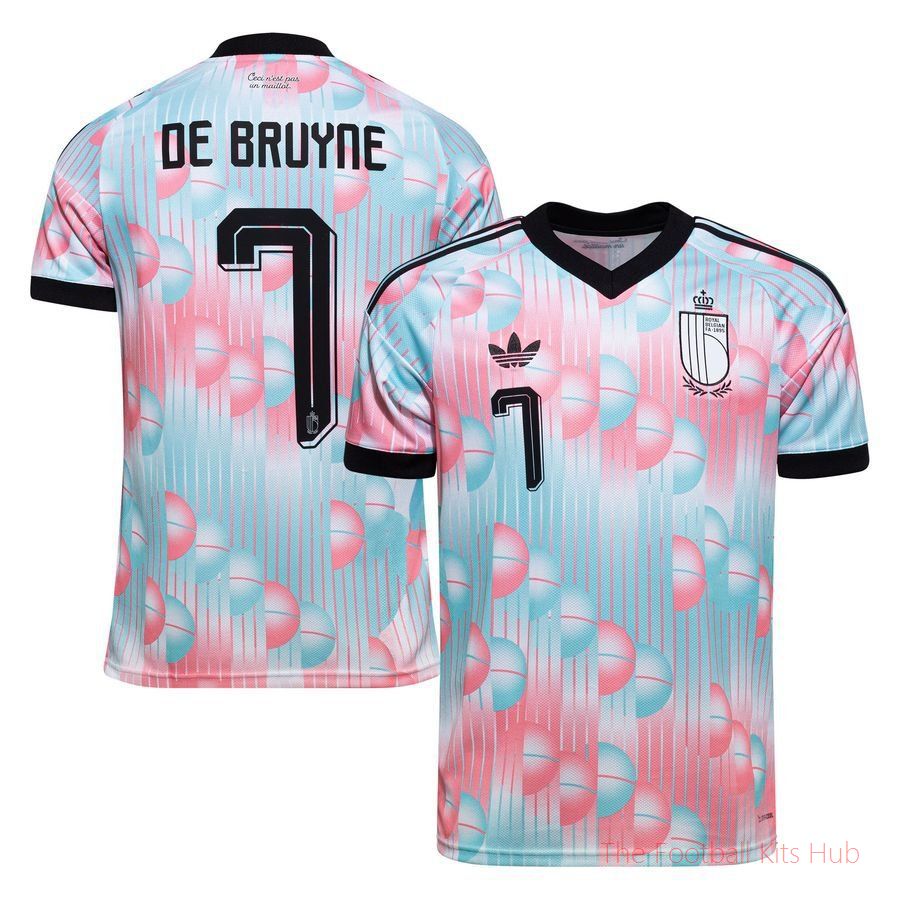 Belgium Away Shirt World Cup 2026 DE BRUYNE 7-unisoccer store
